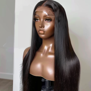 Straight 13/4 frontal wig HD