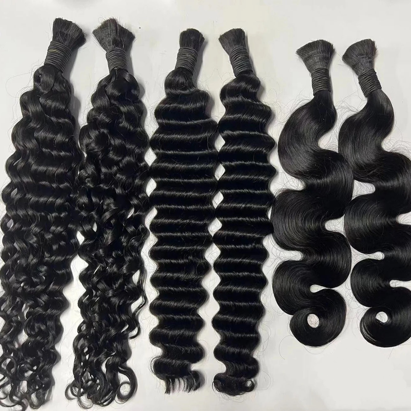 Virgin No Weft Braiding hair - Image 3